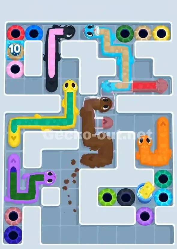 Gecko Out Level 889 Solution 1