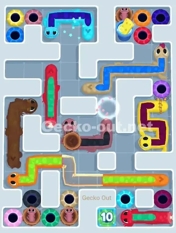 Gecko Out Level 970 Screenshot