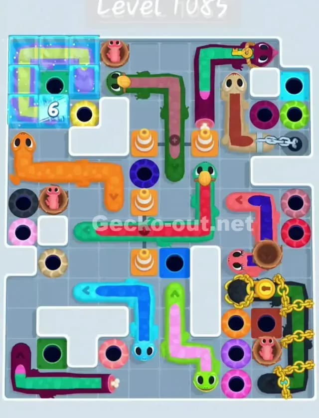 Gecko Out Level 1085 Gameplay