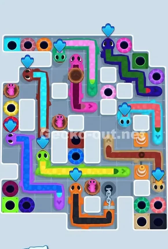 Gecko Out Level 692 Screenshot