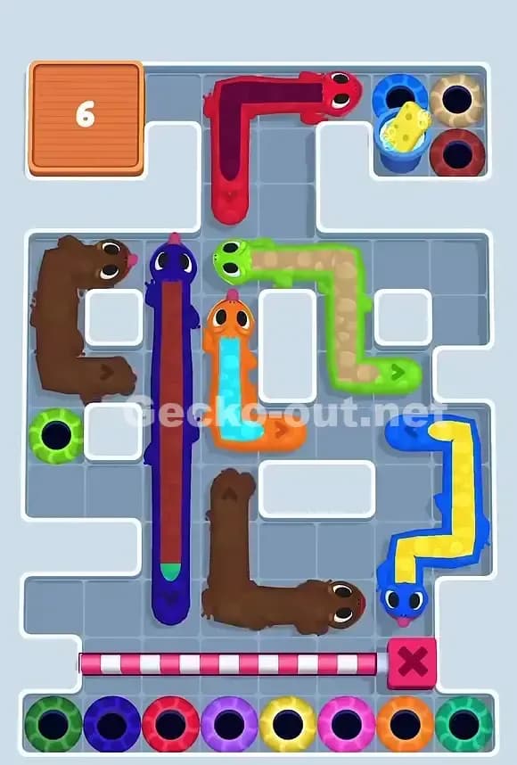 Gecko Out Level 835 Screenshot