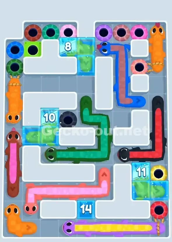 Gecko Out Level 917 Screenshot