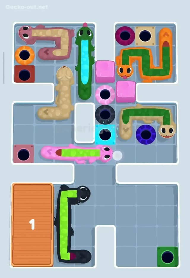 Gecko Out Level 329 Solution 3