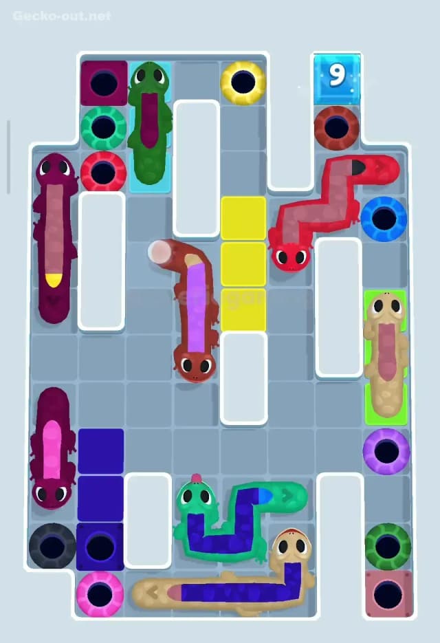 Gecko Out Level 327 Solution 2
