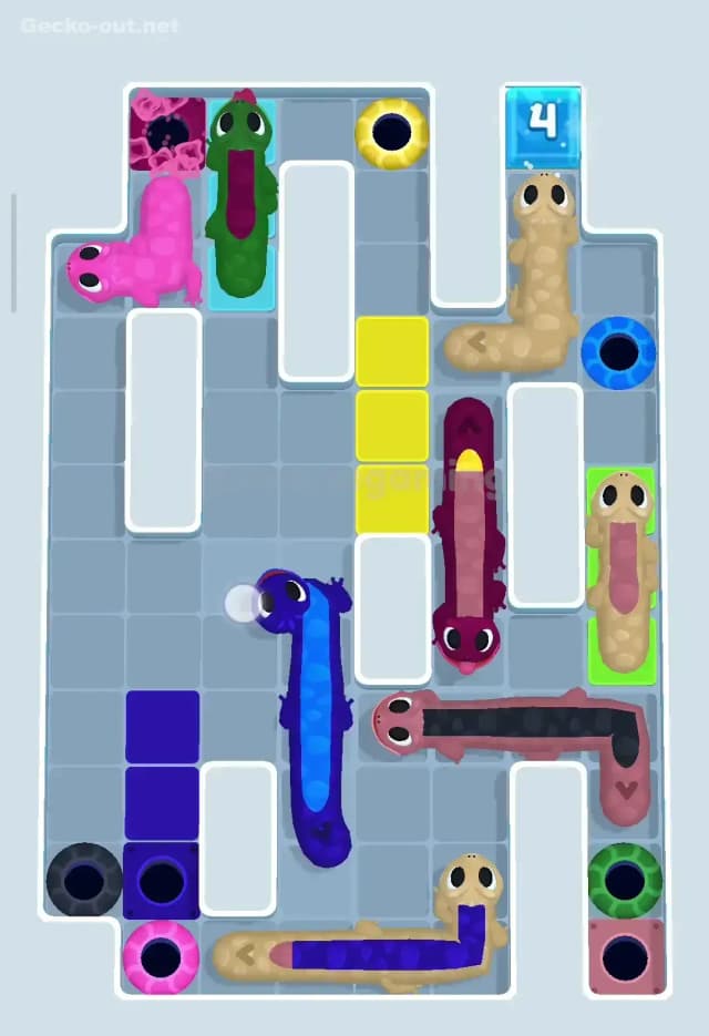 Gecko Out Level 327 Solution 3