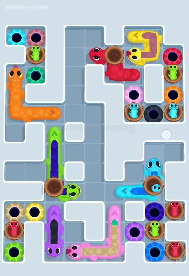 Gecko Out Level 632 Solution 1