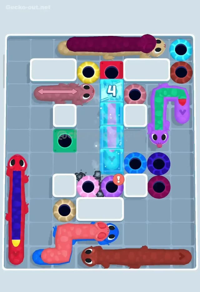 Gecko Out Level 325 Solution 3