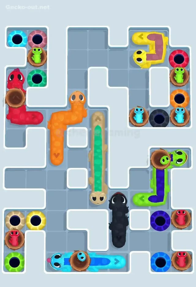 Gecko Out Level 632 Solution 2