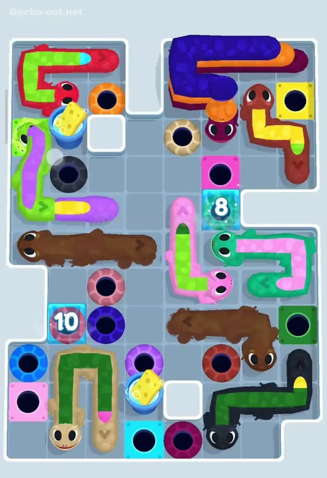 Gecko Out Level 320 Solution 1