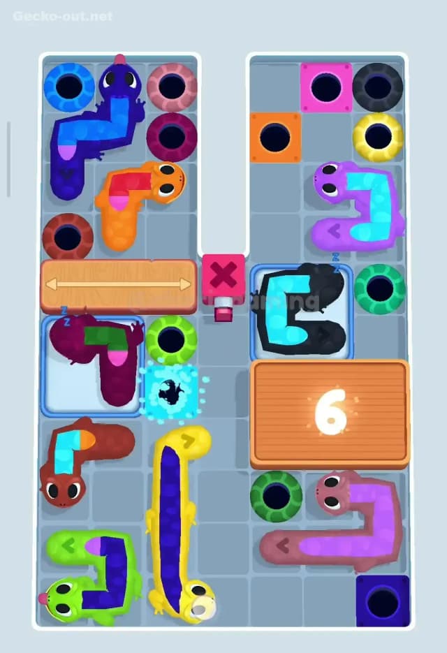 Gecko Out Level 319 Solution 1