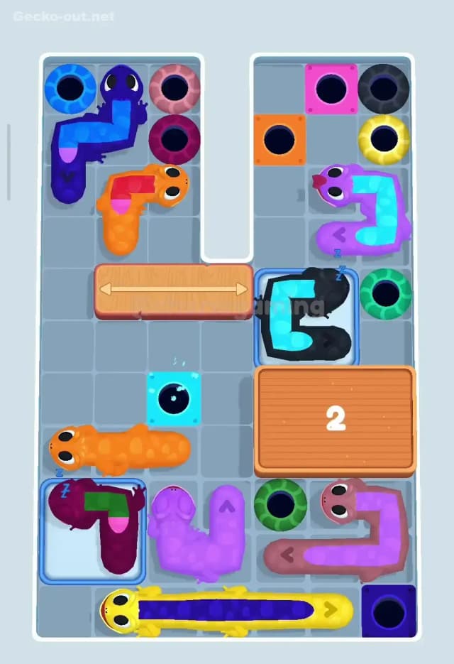 Gecko Out Level 319 Solution 2