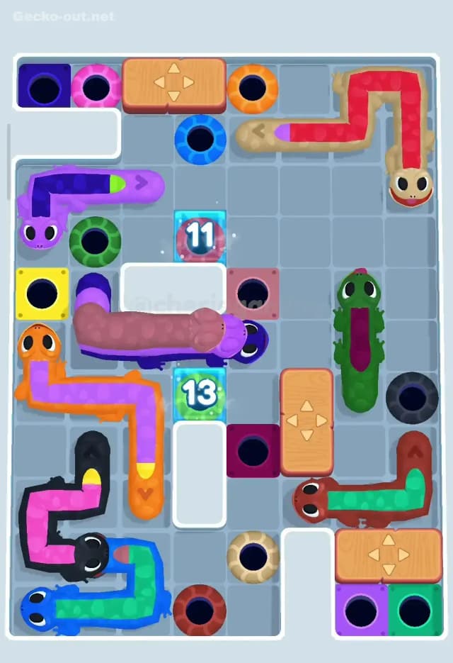 Gecko Out Level 316 Solution 1
