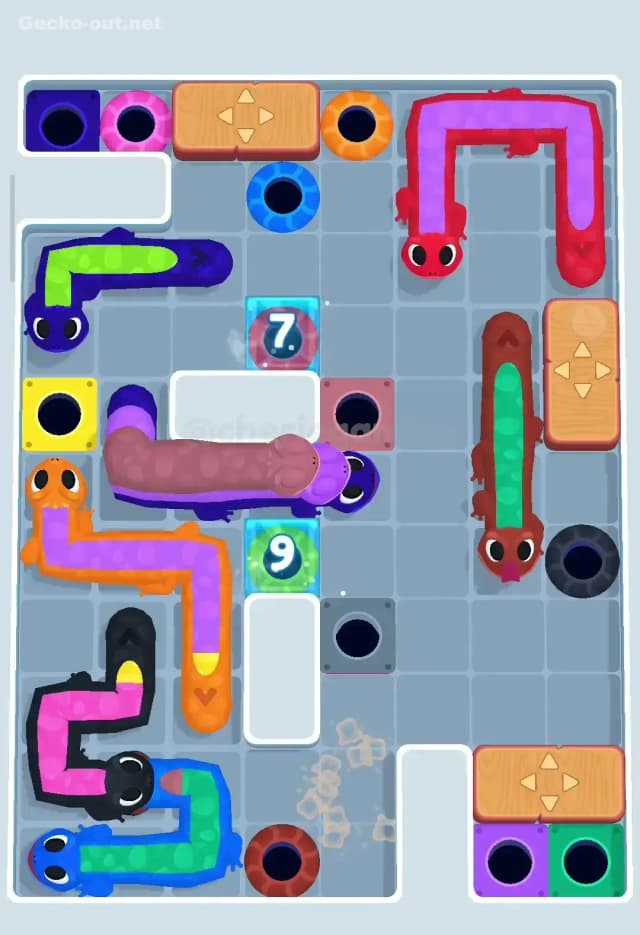 Gecko Out Level 316 Solution 2