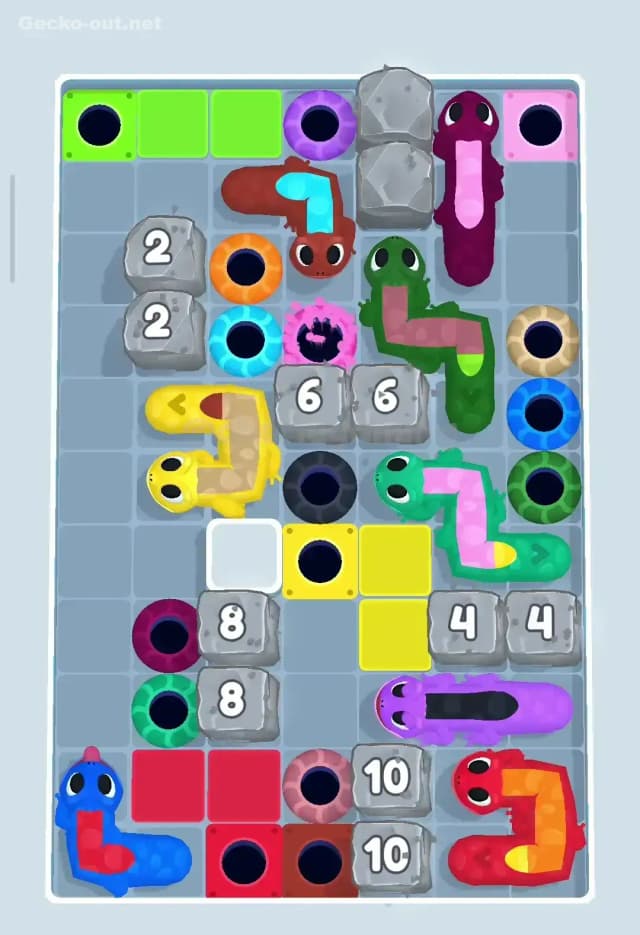 Gecko Out Level 315 Solution 1