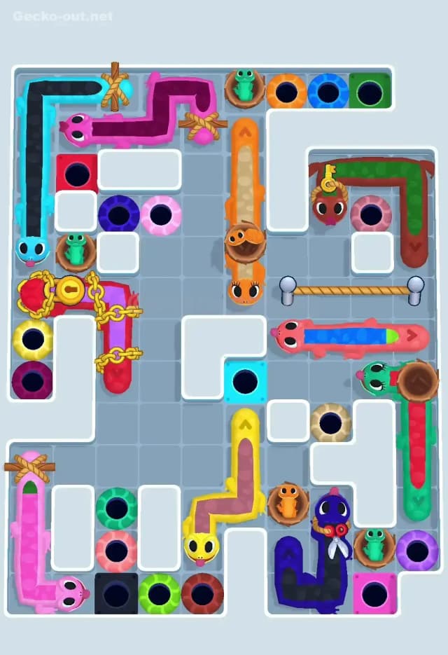 Gecko Out Level 633 Solution 1