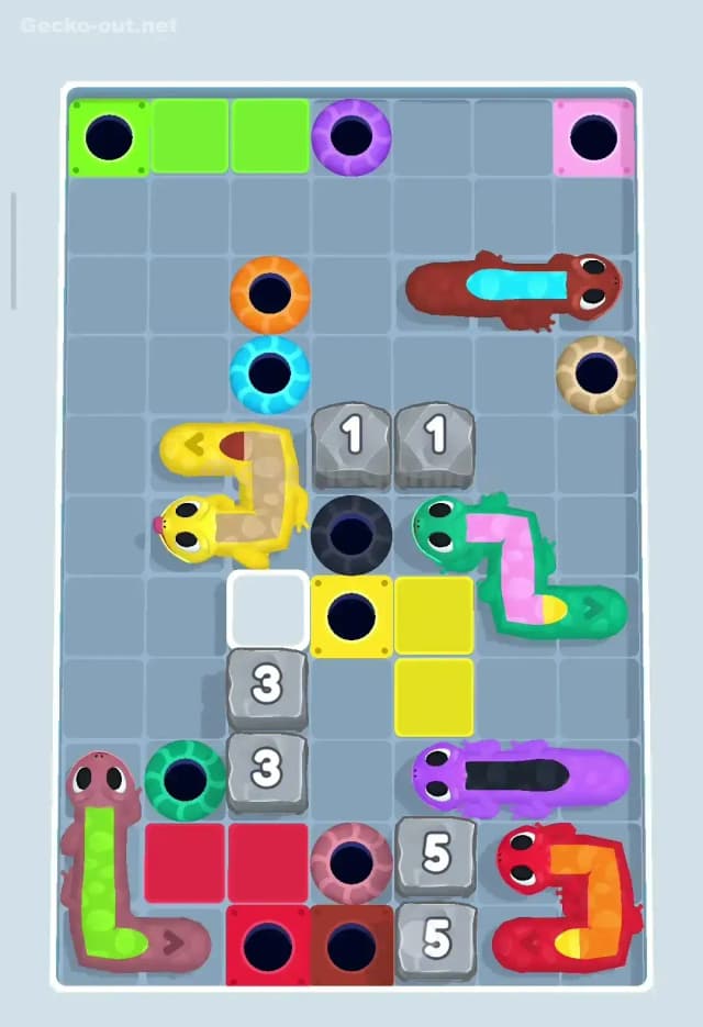 Gecko Out Level 315 Solution 3