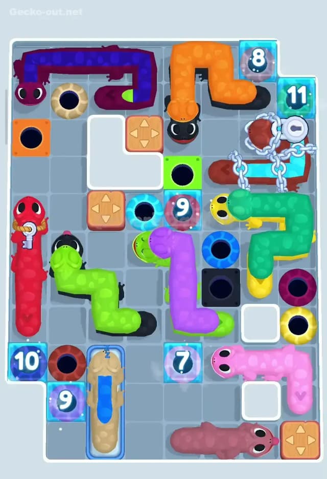 Gecko Out Level 314 Solution 2