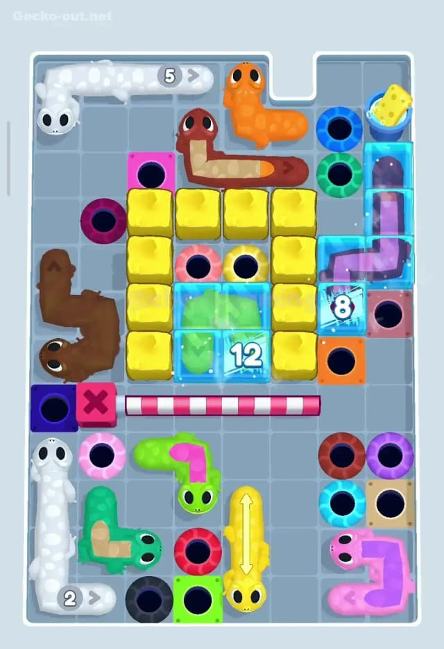 Gecko Out Level 313 Solution 1