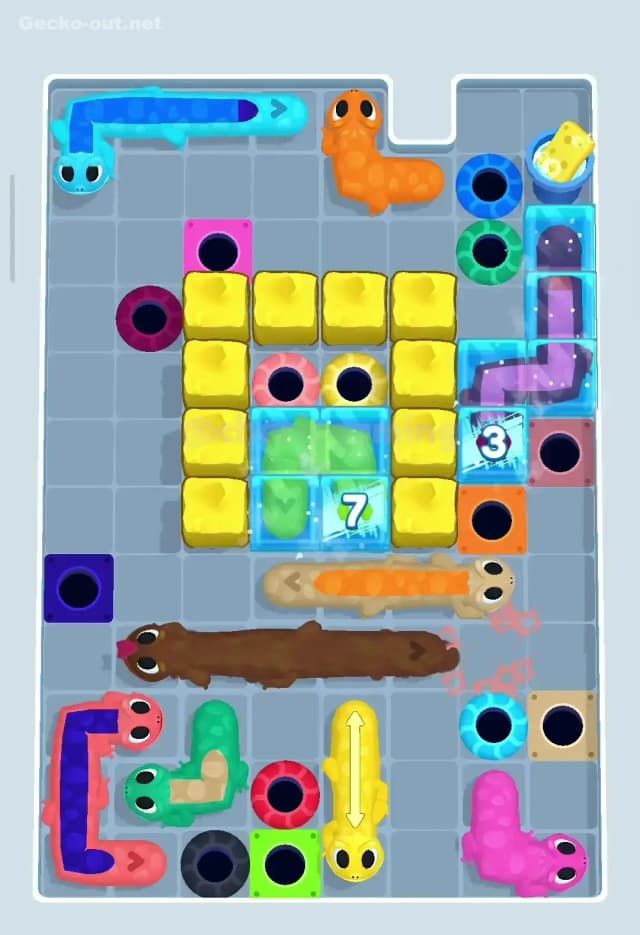 Gecko Out Level 313 Solution 3
