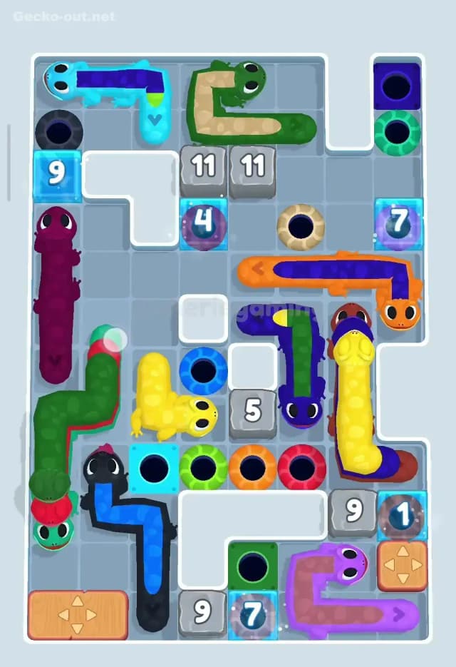 Gecko Out Level 305 Solution 2