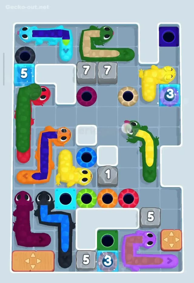 Gecko Out Level 305 Solution 3