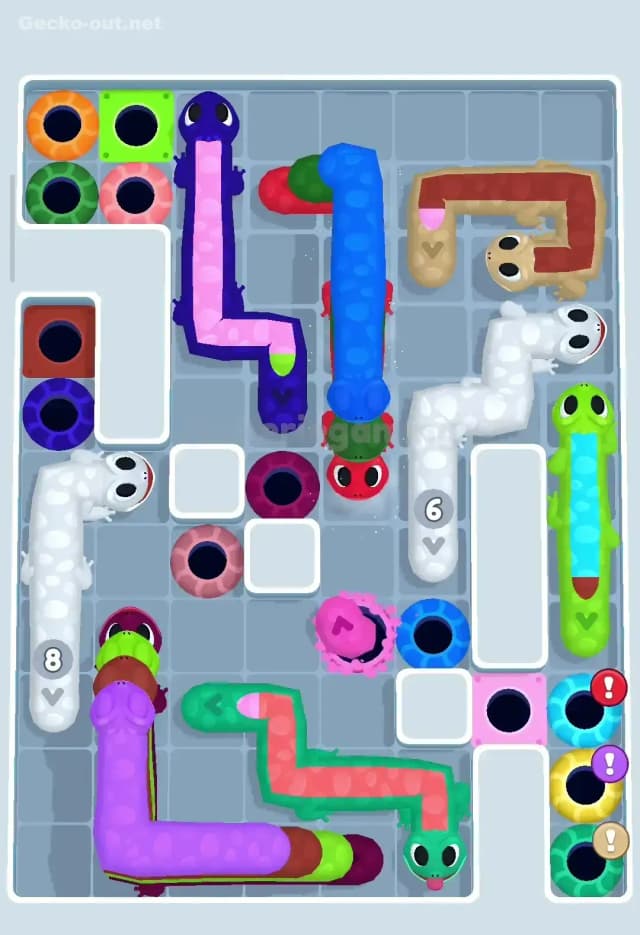 Gecko Out Level 303 Solution 1