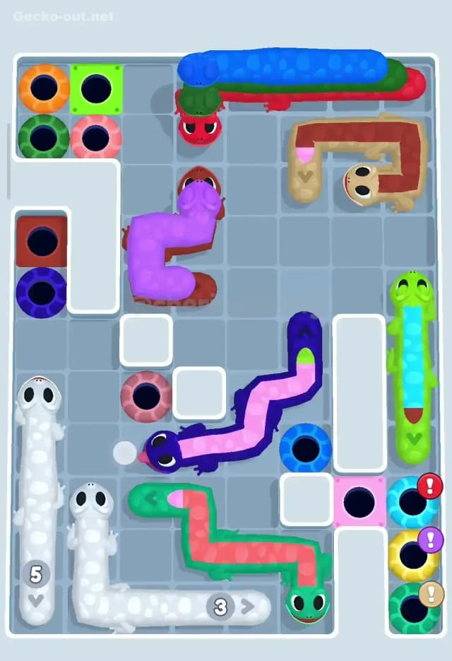 Gecko Out Level 303 Solution 2