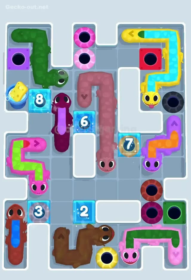 Gecko Out Level 301 Solution 1