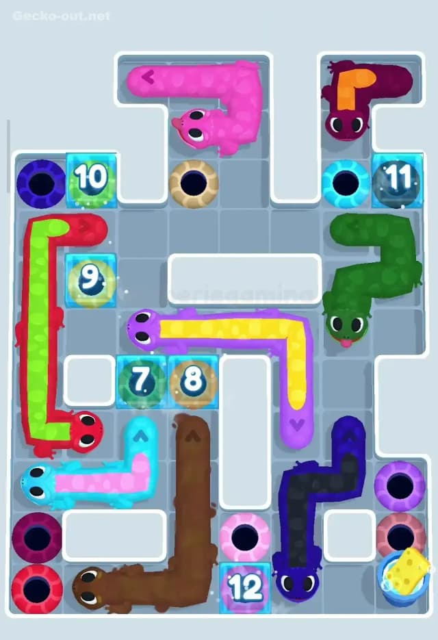 Gecko Out Level 295 Solution 1