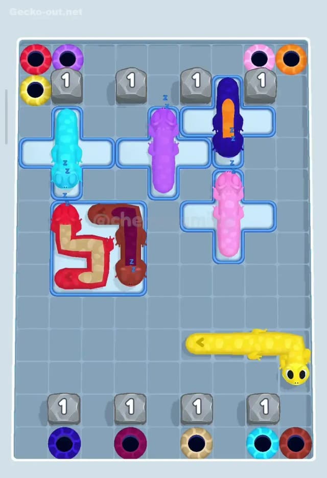 Gecko Out Level 293 Solution 2