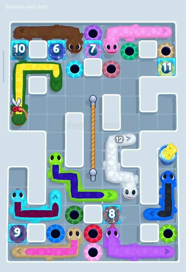 Gecko Out Level 288 Solution 1