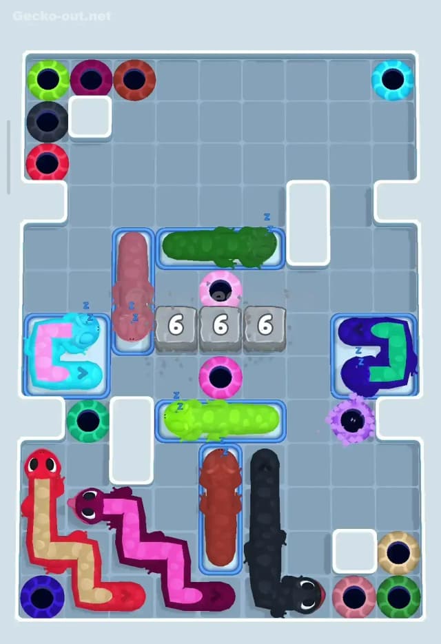 Gecko Out Level 285 Solution 1