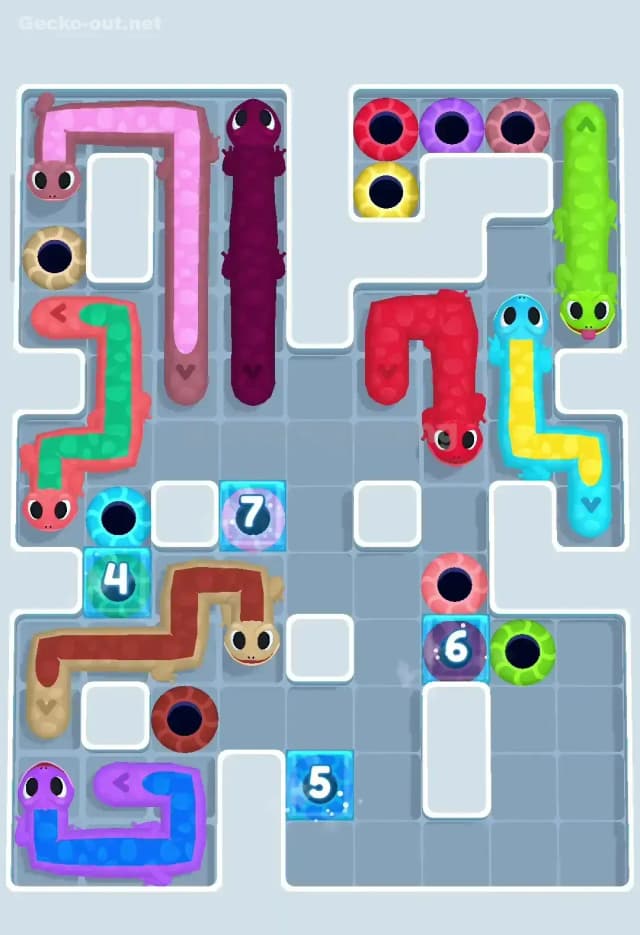 Gecko Out Level 284 Solution 1