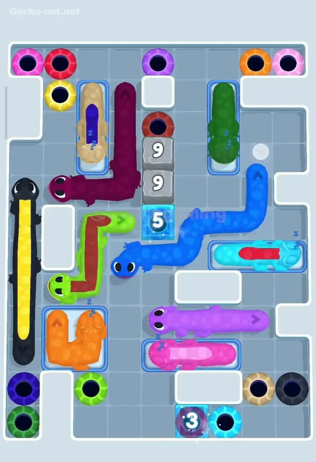 Gecko Out Level 283 Solution 1