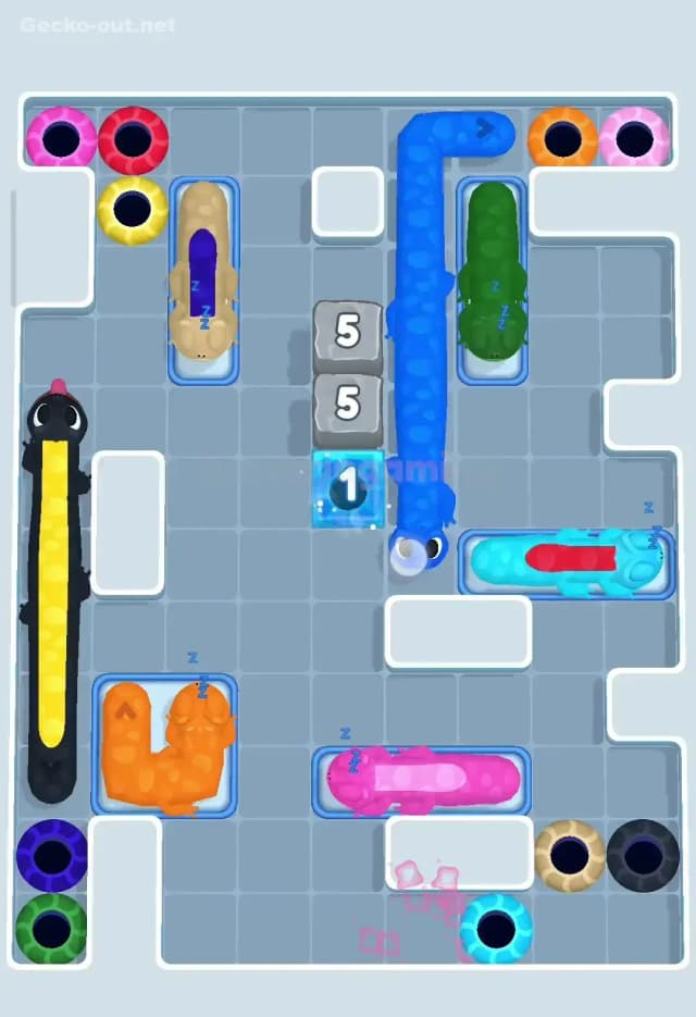 Gecko Out Level 283 Solution 2