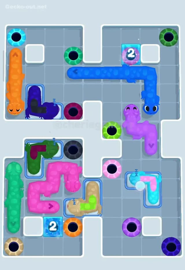 Gecko Out Level 282 Solution 1