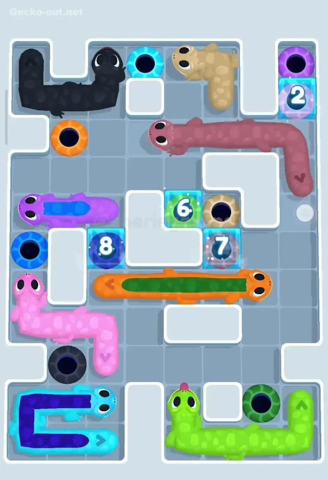 Gecko Out Level 272 Solution 3