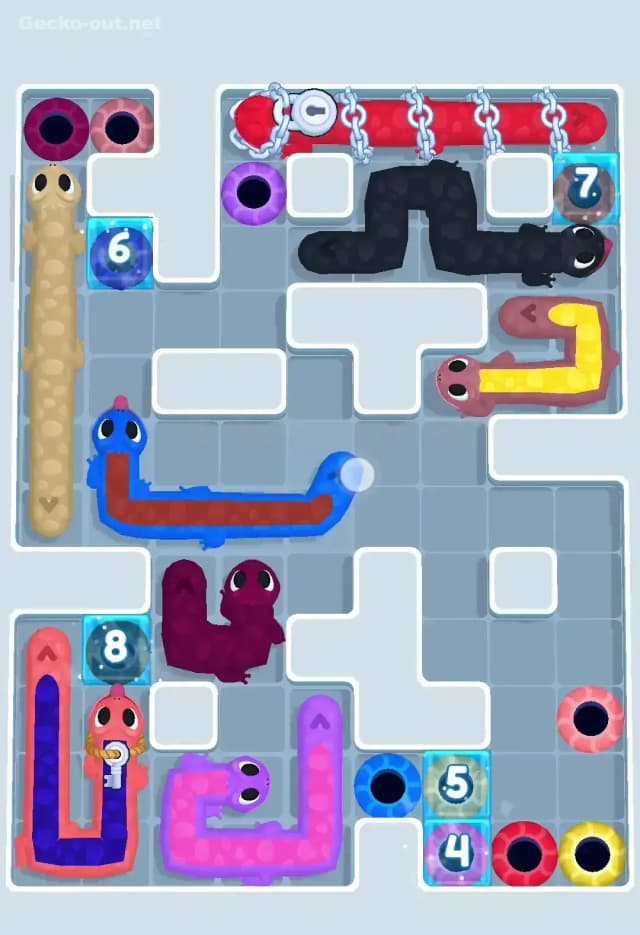 Gecko Out Level 270 Solution 2