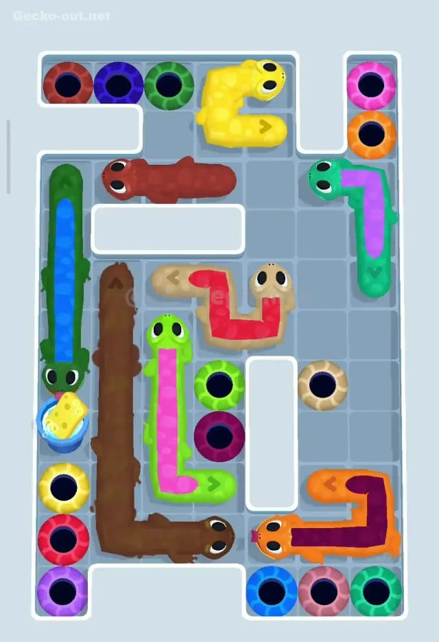 Gecko Out Level 262 Solution 1