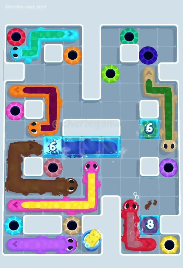 Gecko Out Level 260 Solution 2