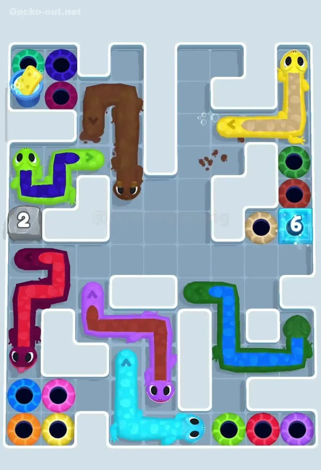 Gecko Out Level 255 Solution 1
