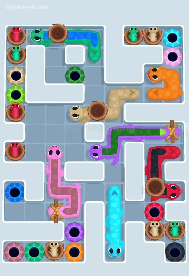 Gecko Out Level 628 Solution 1