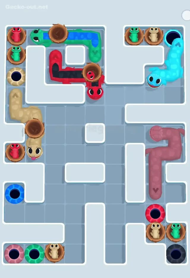 Gecko Out Level 628 Solution 2