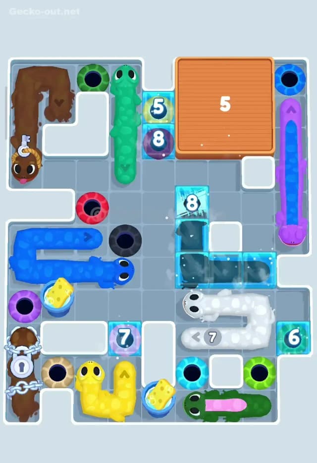 Gecko Out Level 250 Solution 1