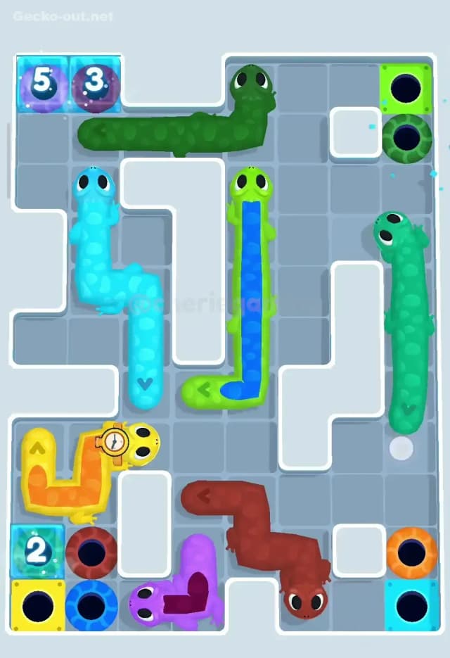 Gecko Out Level 247 Solution 2