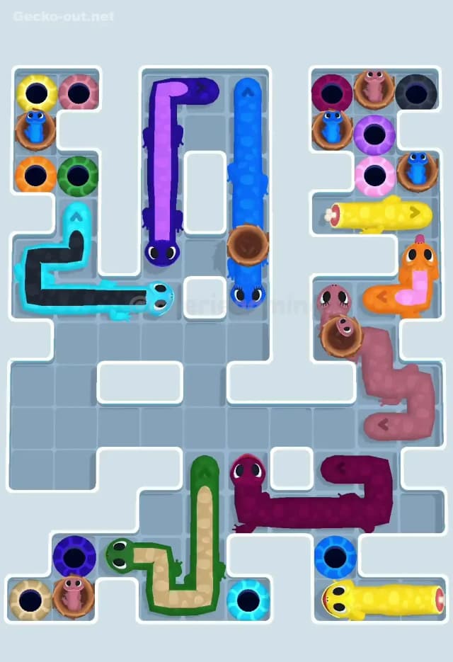 Gecko Out Level 627 Solution 2