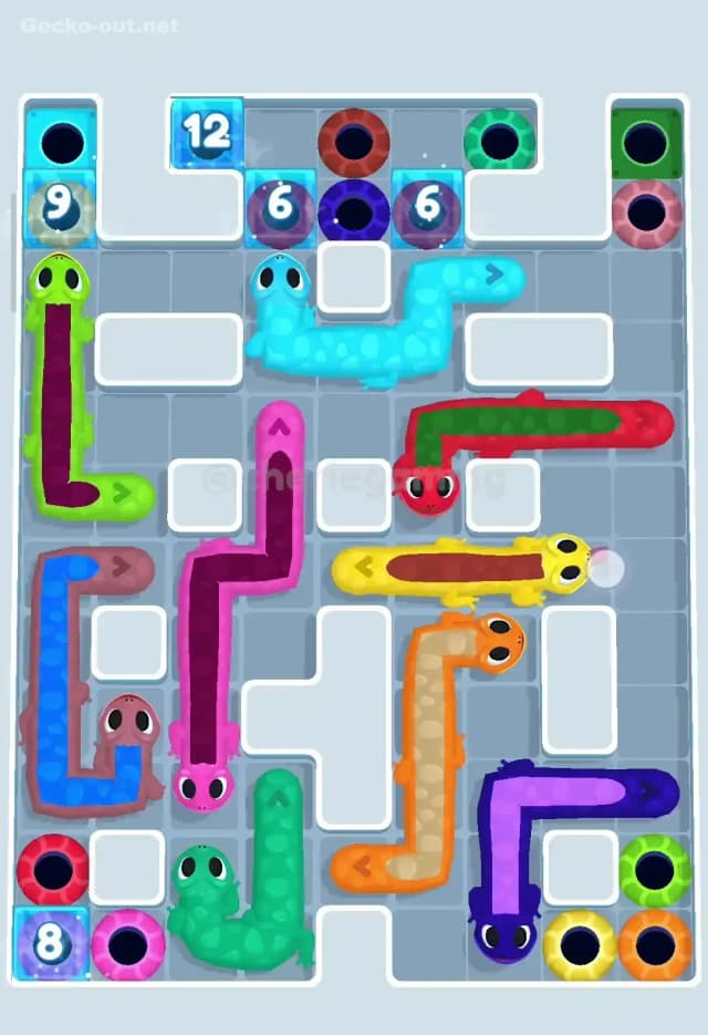 Gecko Out Level 241 Solution 1