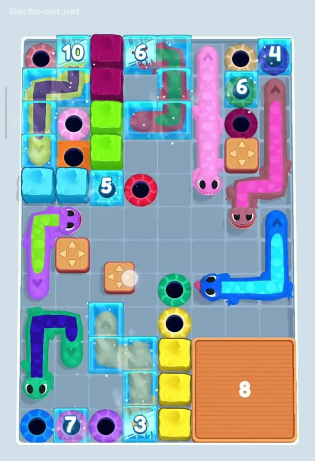 Gecko Out Level 232 Solution 1