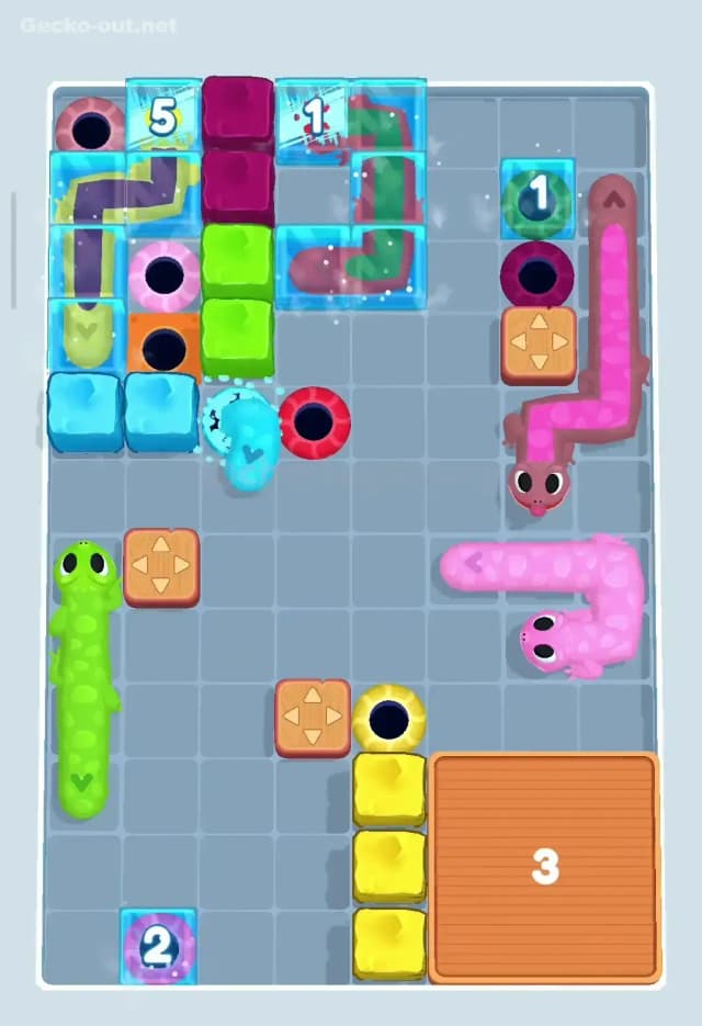 Gecko Out Level 232 Solution 2