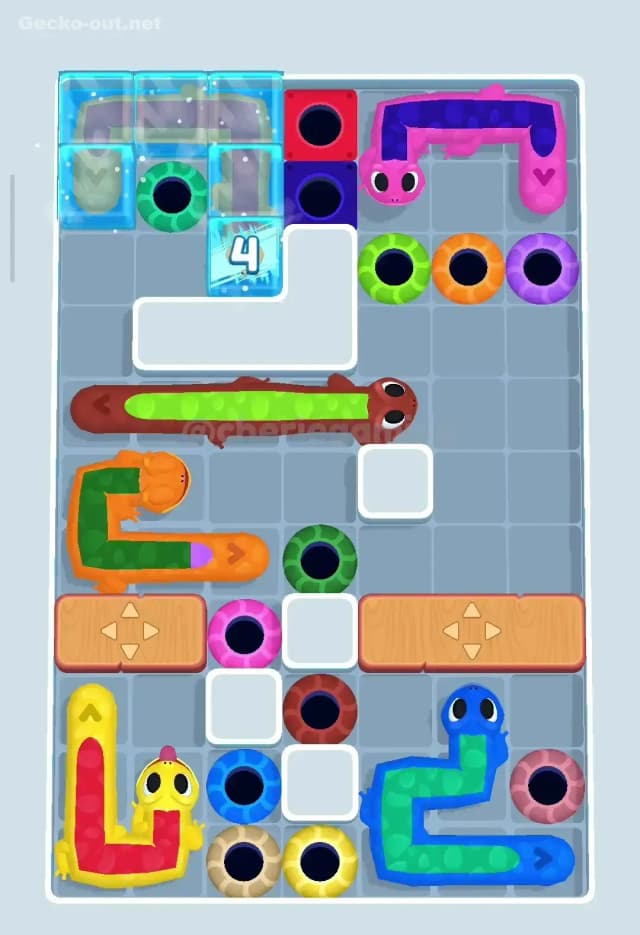 Gecko Out Level 230 Solution 1